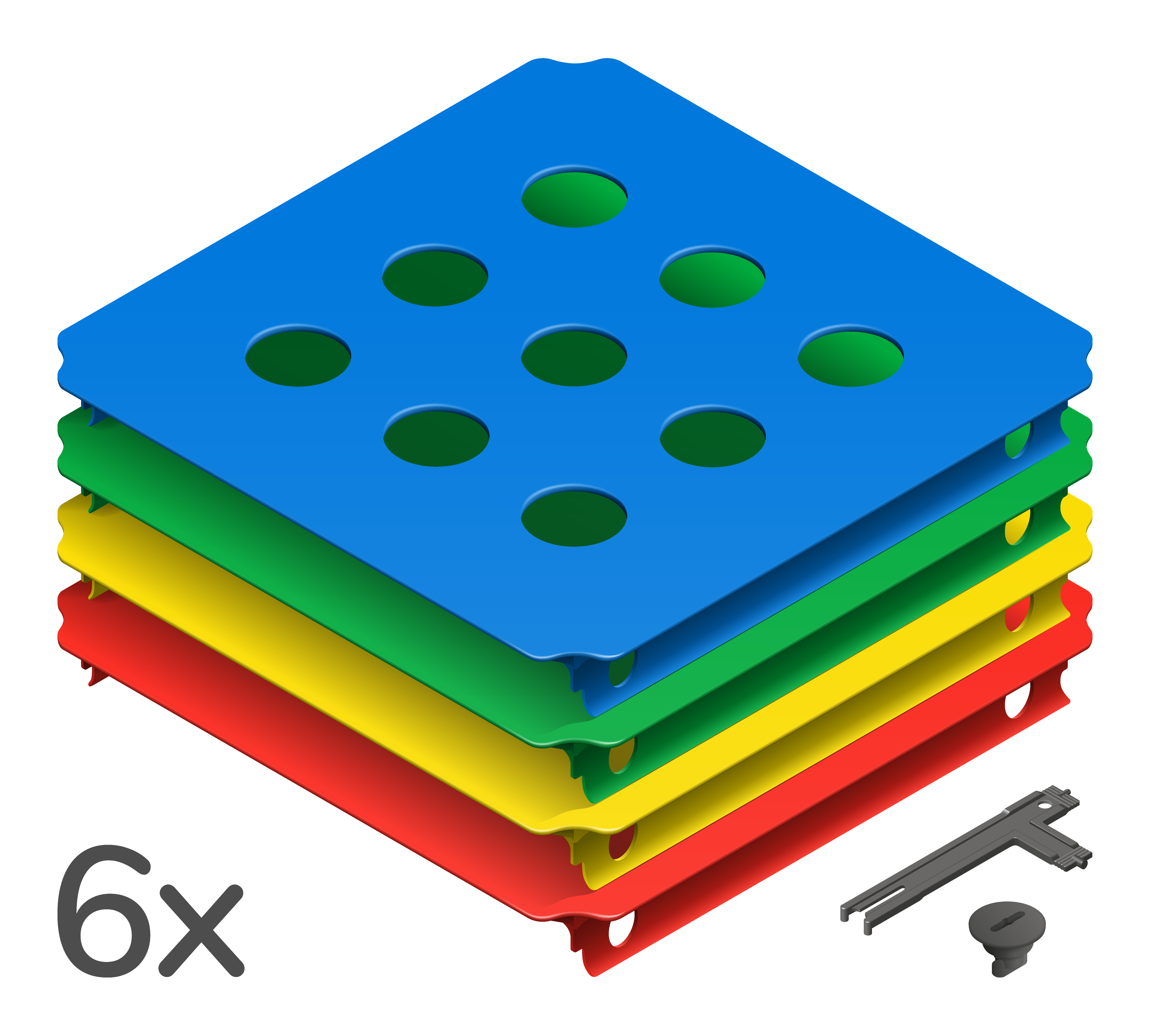 Quadro Hole Panel Set L