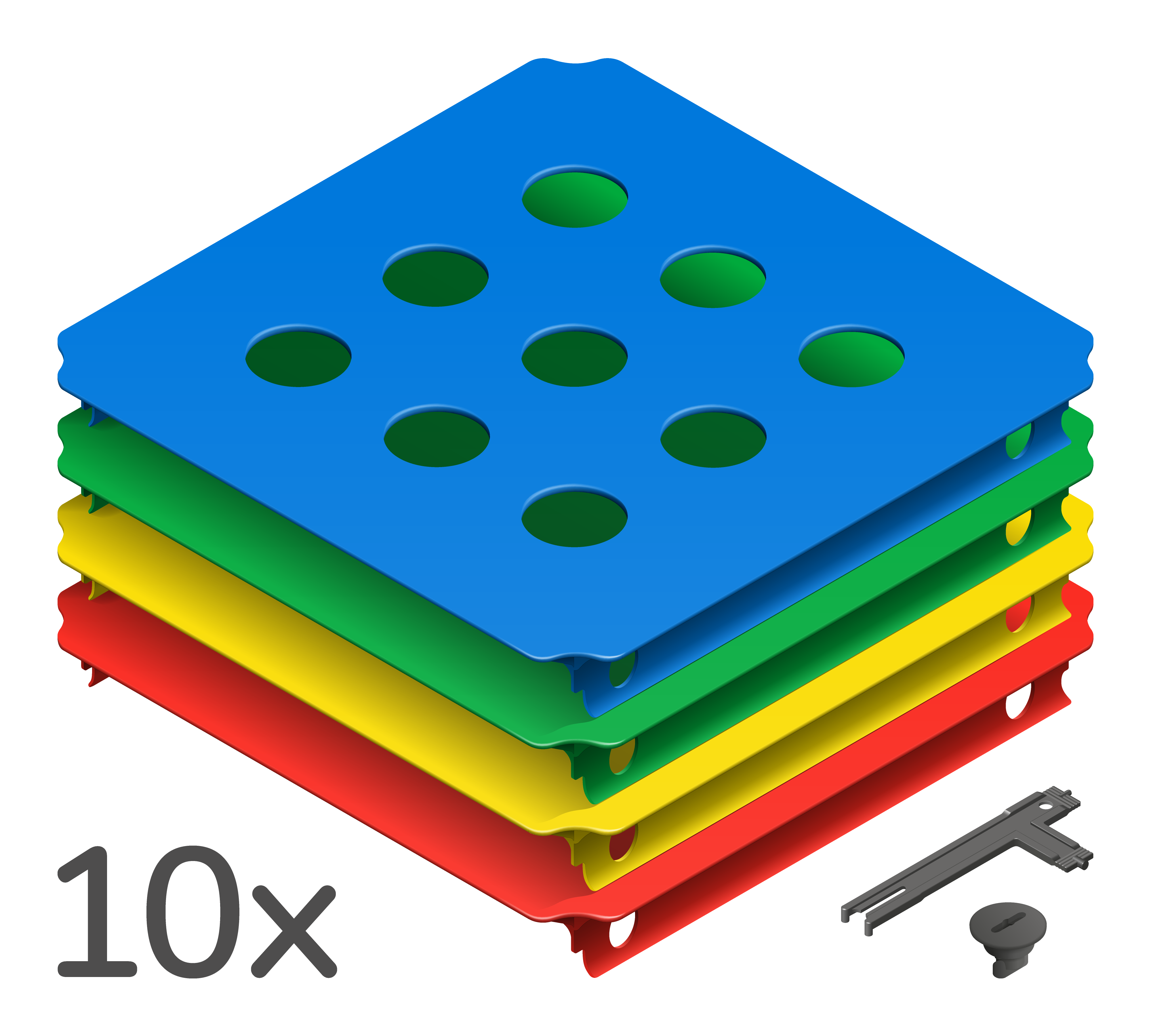 Quadro Hole Panel Set XXL
